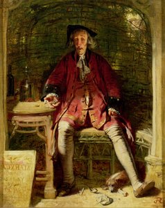 Il vecchio showman, Vauxhall Gardens da John Ritchie