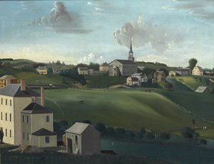 Meetinghouse Hill, Roxbury, Massachusetts, 1799 da John Ritto Penniman