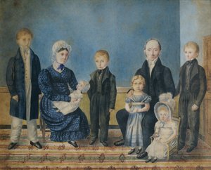 Ritratto di una famiglia da John Ritto Penniman