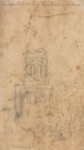 Un sepolcro sulla strada vicino a Capua da John Robert Cozens