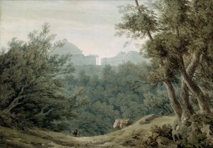 Arriccia vicino ad Albano da John Robert Cozens