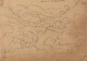 Ascesa alla Bochetta da John Robert Cozens
