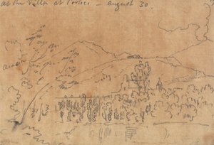 Alla villa di Portici, 30 agosto da John Robert Cozens