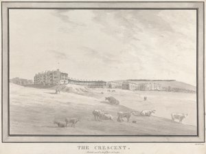Bath: Il Crescent da John Robert Cozens