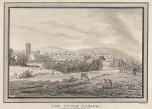Bath: The South Parade da John Robert Cozens
