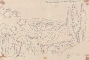 Tra Castel del Bosco e La Scala da John Robert Cozens