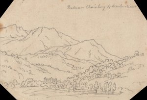 Tra Chambery e Montmélian da John Robert Cozens