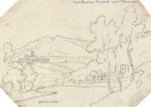 Convento Certosino vicino a Firenze da John Robert Cozens