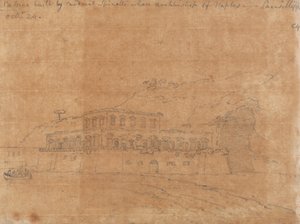 Cassino costruito dal cardinale Spinelli da John Robert Cozens