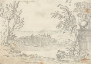Castel Gandolfo da John Robert Cozens