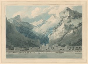 Cetara sul Golfo di Salerno da John Robert Cozens