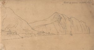 Costa di Genova verso Lerici da John Robert Cozens