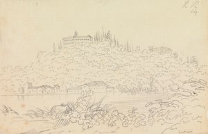 Convento di Monte Olivetto vicino a Firenze da John Robert Cozens