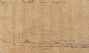 Fortezza nel Boschetto, Portici, 26 agosto da John Robert Cozens