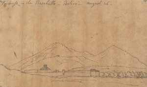 Fortezza del Boschetto, Portici, 26 agosto da John Robert Cozens