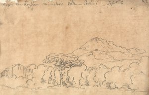Dalla Reggia di Portici, 7 settembre da John Robert Cozens