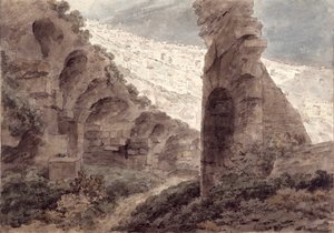 Interno del Colosseo, 1778 da John Robert Cozens
