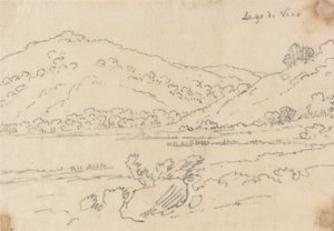 Lago di Vico da John Robert Cozens