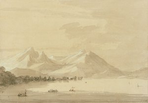 Lago di Como da John Robert Cozens
