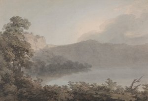 Lago di Vico tra Roma e Firenze da John Robert Cozens