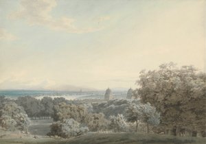 Londra da Greenwich Hill da John Robert Cozens