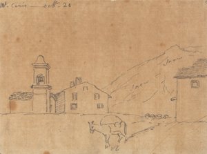 Mont Cenis, 20 ottobre da John Robert Cozens