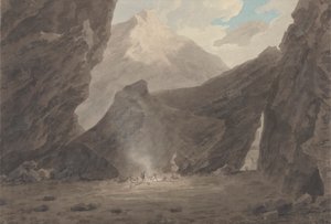 Vicino a Chiavenna nei Grigioni da John Robert Cozens