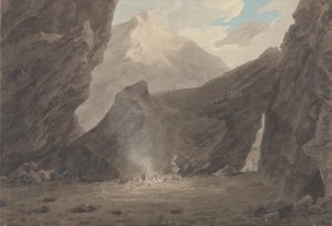 Vicino a Chiavenna, nei Grigioni da John Robert Cozens
