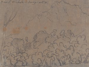 Vicino a San Michele, Savoia, 21 ottobre da John Robert Cozens