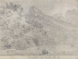 Sulla costa di Salerno da John Robert Cozens