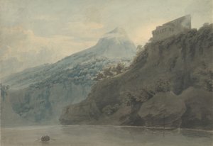 Sul golfo di Salerno vicino a Vietri da John Robert Cozens