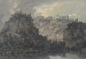 Sul lago di Nemi, c.1780-83 da John Robert Cozens