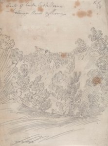 Parte di Civita Castellana, tra Narni e Roma da John Robert Cozens