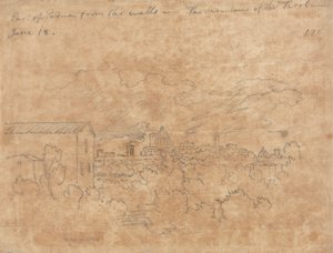 Parte di Padova dalle Mura da John Robert Cozens