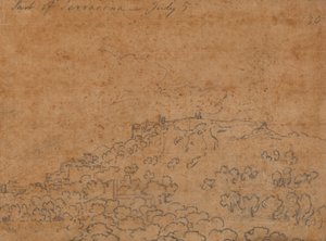 Parte di Terracina, 5 luglio da John Robert Cozens