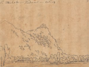 San Michele, Piemonte, 18 ottobre da John Robert Cozens