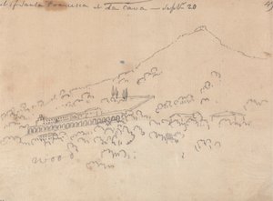 Santa Francesca a La Cava, 20 Settembre da John Robert Cozens