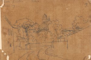 Santa Giustina, Padova, 19 giugno da John Robert Cozens