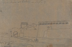 Riva del Mare a Portici, 7 Settembre da John Robert Cozens