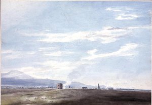 Resti sepolcrali nella Campagna vicino a Roma, c.1783