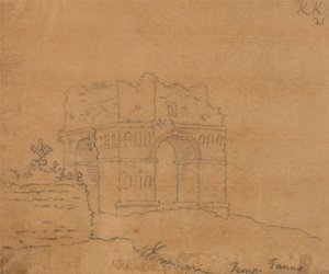 Tempio di Giano da John Robert Cozens