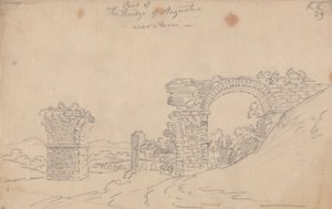 Il ponte di Augusto vicino a Narni da John Robert Cozens