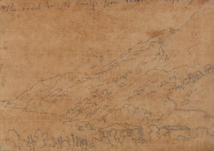La Costiera verso Amalfi da Vietri, 19 settembre da John Robert Cozens