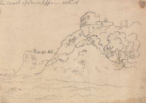 La costa di Posillipo, 16 ottobre da John Robert Cozens