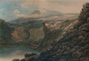 Il Lago e la Città di Nemi, 1778