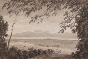 Il Lago di Ginevra dal Canton Berna da John Robert Cozens