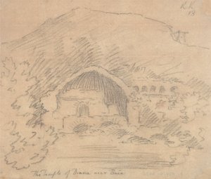 Il tempio di Diana vicino a Baia