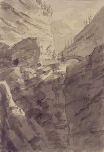 Via Mala nei Grigioni da John Robert Cozens