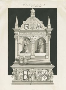 Chiesa di Eccleshall - Tomba del vescovo William Overton da John Robert Fernyhough