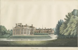 Hilton Hall: acquerello, nd [19th cent]